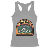 Fresno Nightcrawlers Folklore Gift Racerback Tank Top Home Of California Cryptids - Wonder Print Shop