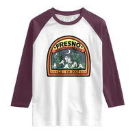 Fresno Nightcrawlers Folklore Gift Raglan Shirt Home Of California Cryptids - Wonder Print Shop