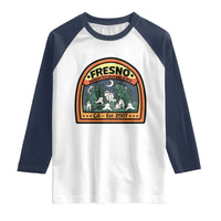 Fresno Nightcrawlers Folklore Gift Raglan Shirt Home Of California Cryptids - Wonder Print Shop