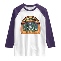 Fresno Nightcrawlers Folklore Gift Raglan Shirt Home Of California Cryptids - Wonder Print Shop