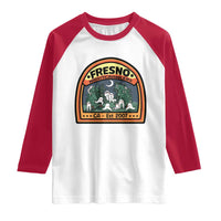Fresno Nightcrawlers Folklore Gift Raglan Shirt Home Of California Cryptids - Wonder Print Shop
