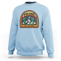 Fresno Nightcrawlers Folklore Gift Sweatshirt Home Of California Cryptids - Wonder Print Shop