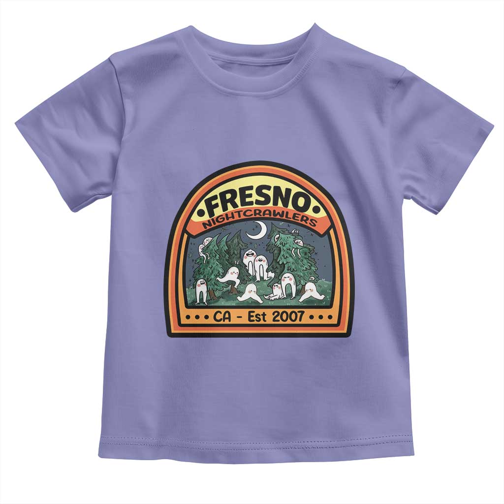 Fresno Nightcrawlers Folklore Gift Toddler T Shirt Home Of California Cryptids - Wonder Print Shop