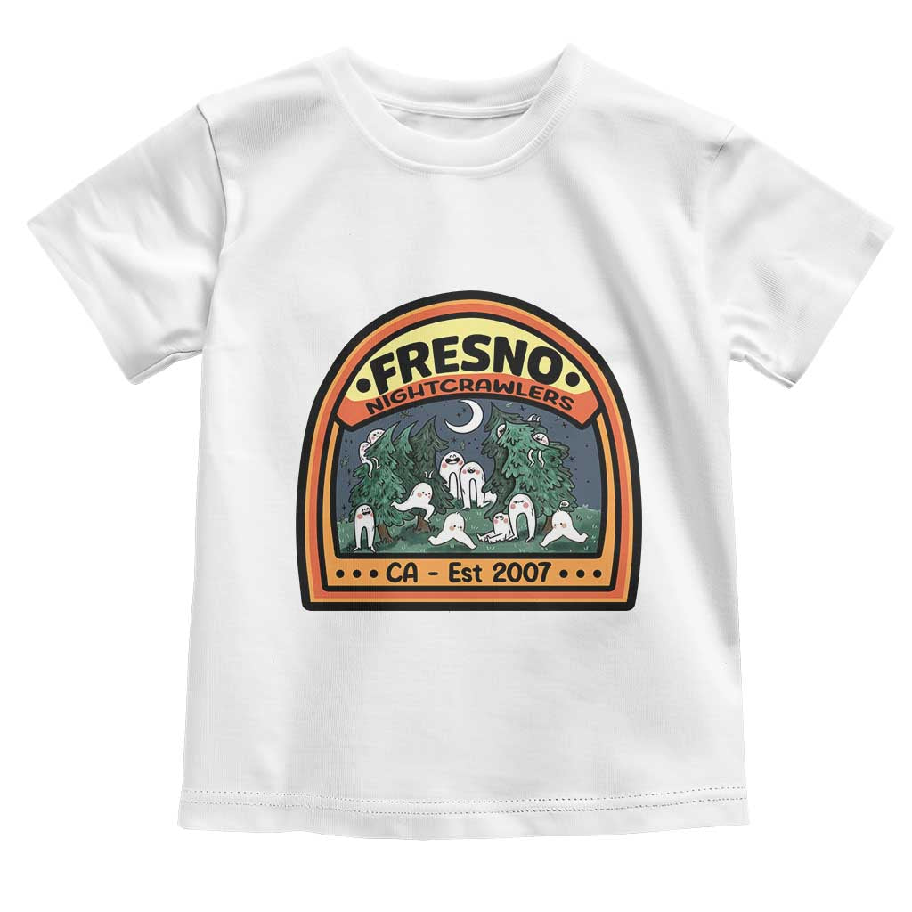 Fresno Nightcrawlers Folklore Gift Toddler T Shirt Home Of California Cryptids - Wonder Print Shop