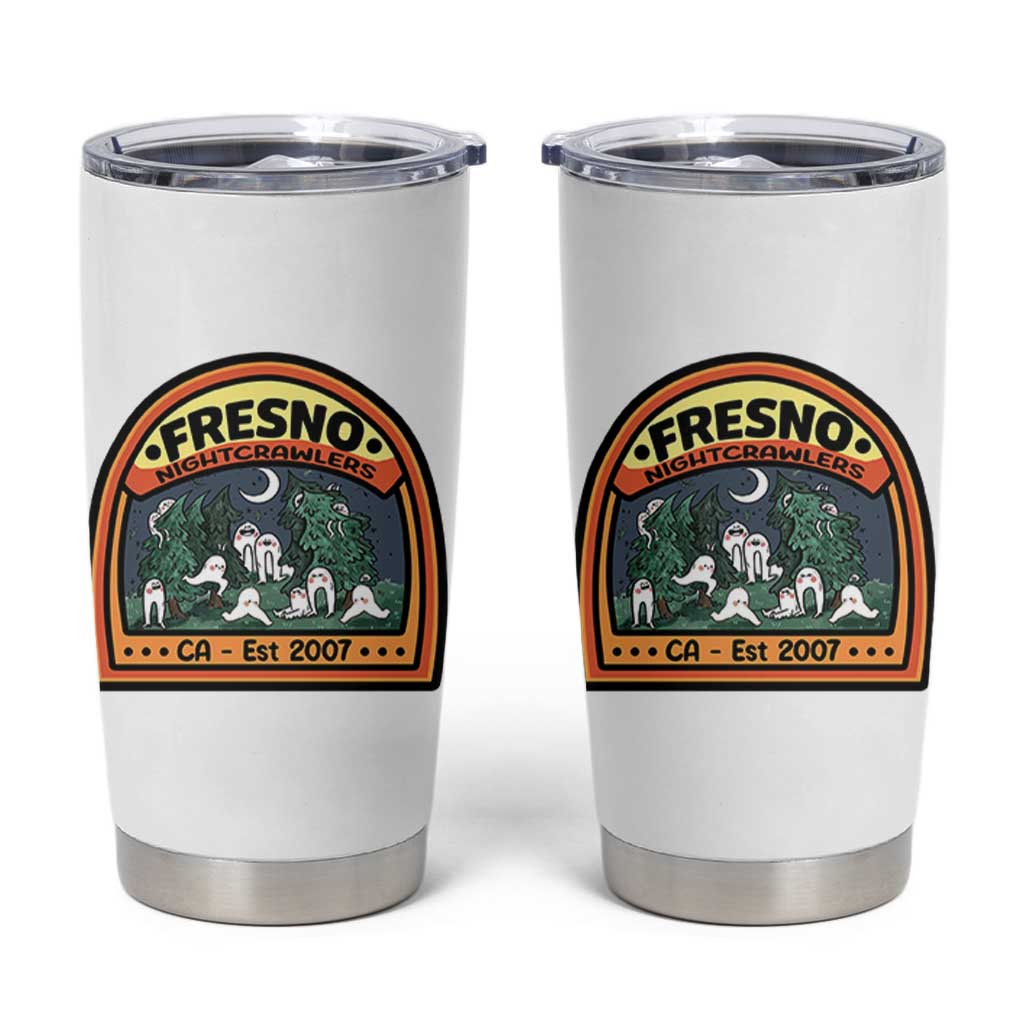 Fresno Nightcrawlers Folklore Gift Tumbler Cup Home Of California Cryptids - Wonder Print Shop