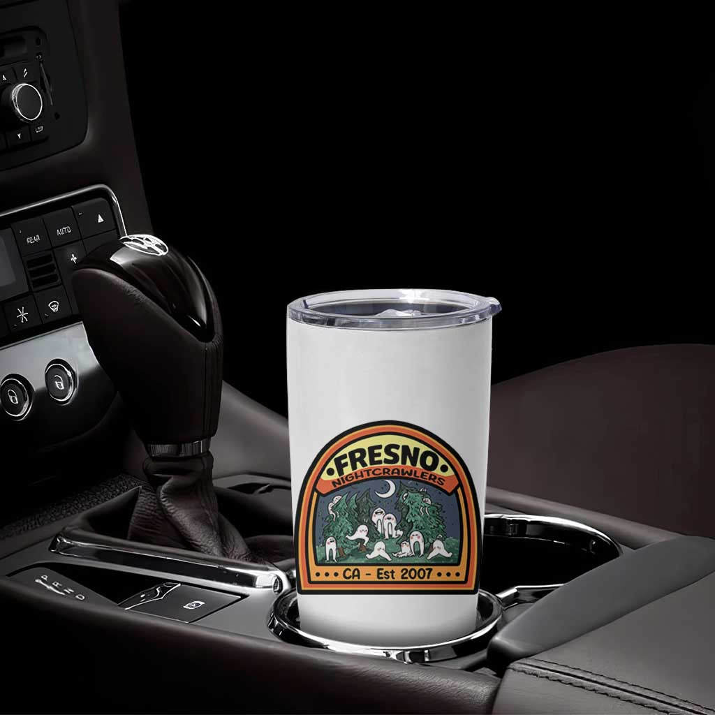 Fresno Nightcrawlers Folklore Gift Tumbler Cup Home Of California Cryptids - Wonder Print Shop