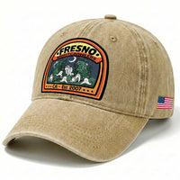 Fresno Nightcrawlers Folklore Gift Washed Cotton Baseball Cap Home Of California Cryptids