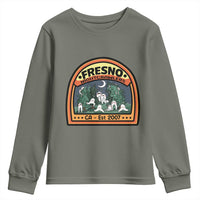 Fresno Nightcrawlers Folklore Gift Youth Sweatshirt Home Of California Cryptids - Wonder Print Shop