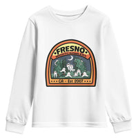 Fresno Nightcrawlers Folklore Gift Youth Sweatshirt Home Of California Cryptids - Wonder Print Shop