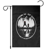 Home Of The Fresno Nightcrawlers Garden Flag California Cryptid Hunter - Wonder Print Shop