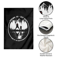 Home Of The Fresno Nightcrawlers Garden Flag California Cryptid Hunter - Wonder Print Shop