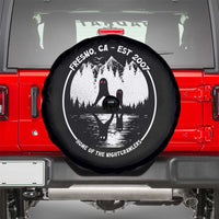 Home Of The Fresno Nightcrawlers Spare Tire Cover California Cryptid Hunter - Wonder Print Shop