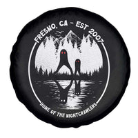 Home Of The Fresno Nightcrawlers Spare Tire Cover California Cryptid Hunter - Wonder Print Shop