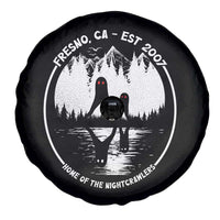 Home Of The Fresno Nightcrawlers Spare Tire Cover California Cryptid Hunter - Wonder Print Shop
