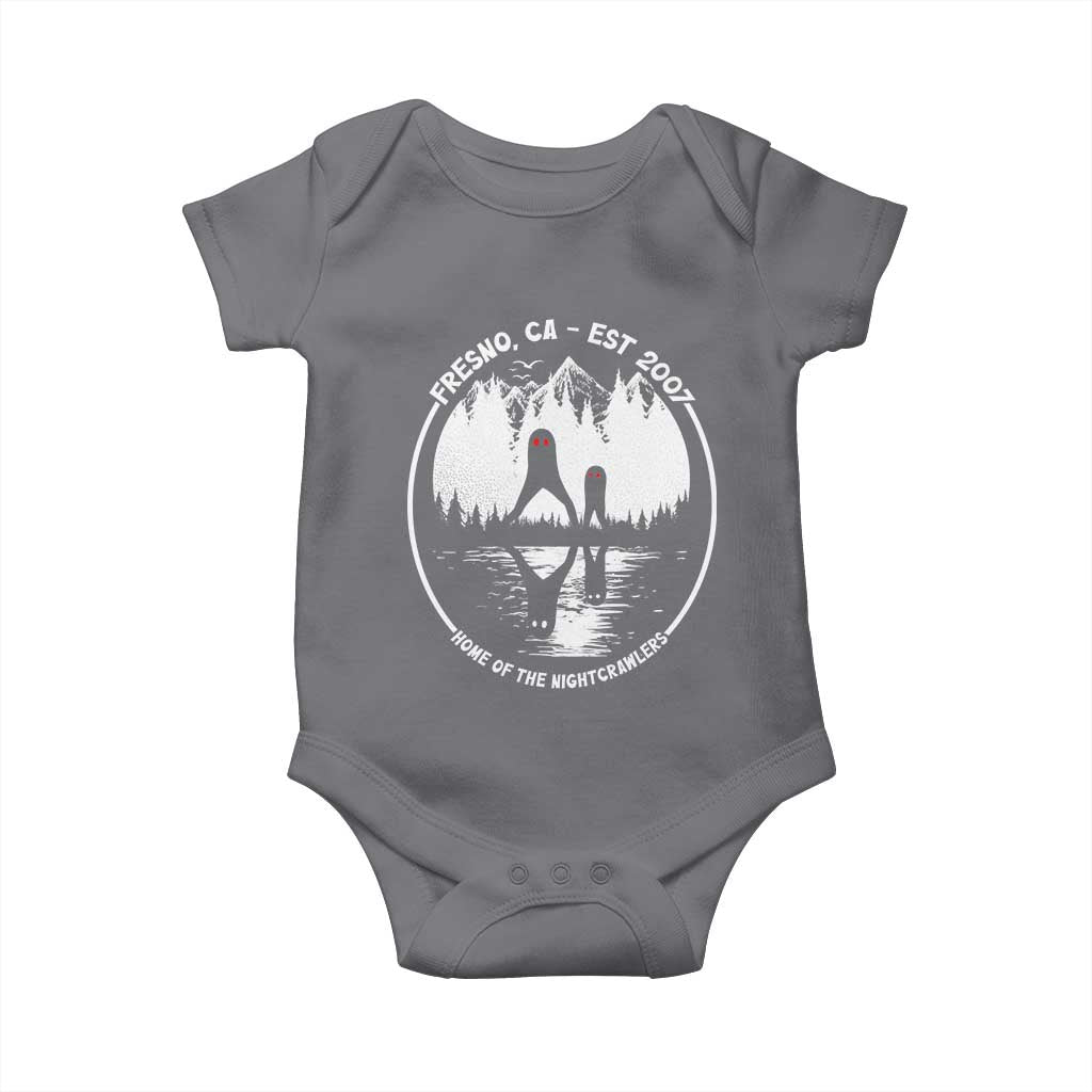 Home Of The Fresno Nightcrawlers Baby Onesie California Cryptid Hunter - Wonder Print Shop