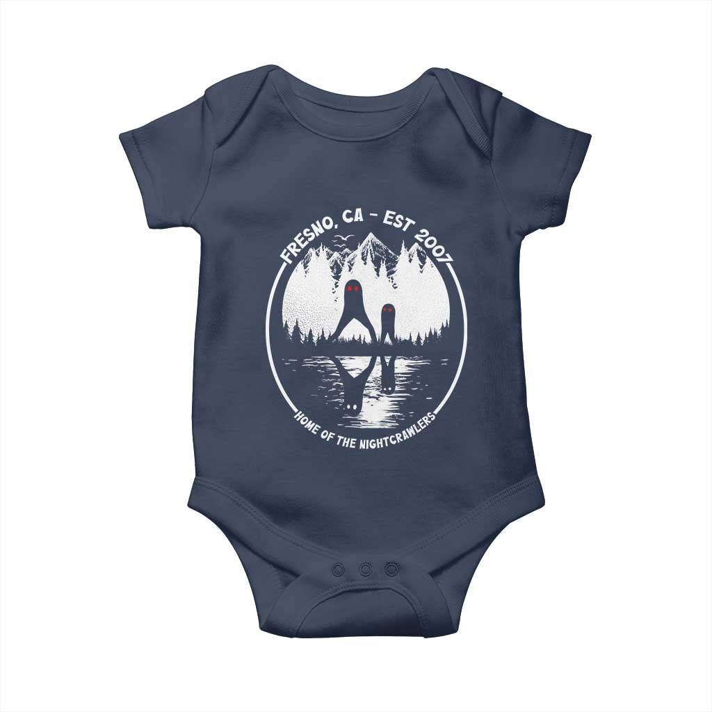 Home Of The Fresno Nightcrawlers Baby Onesie California Cryptid Hunter - Wonder Print Shop