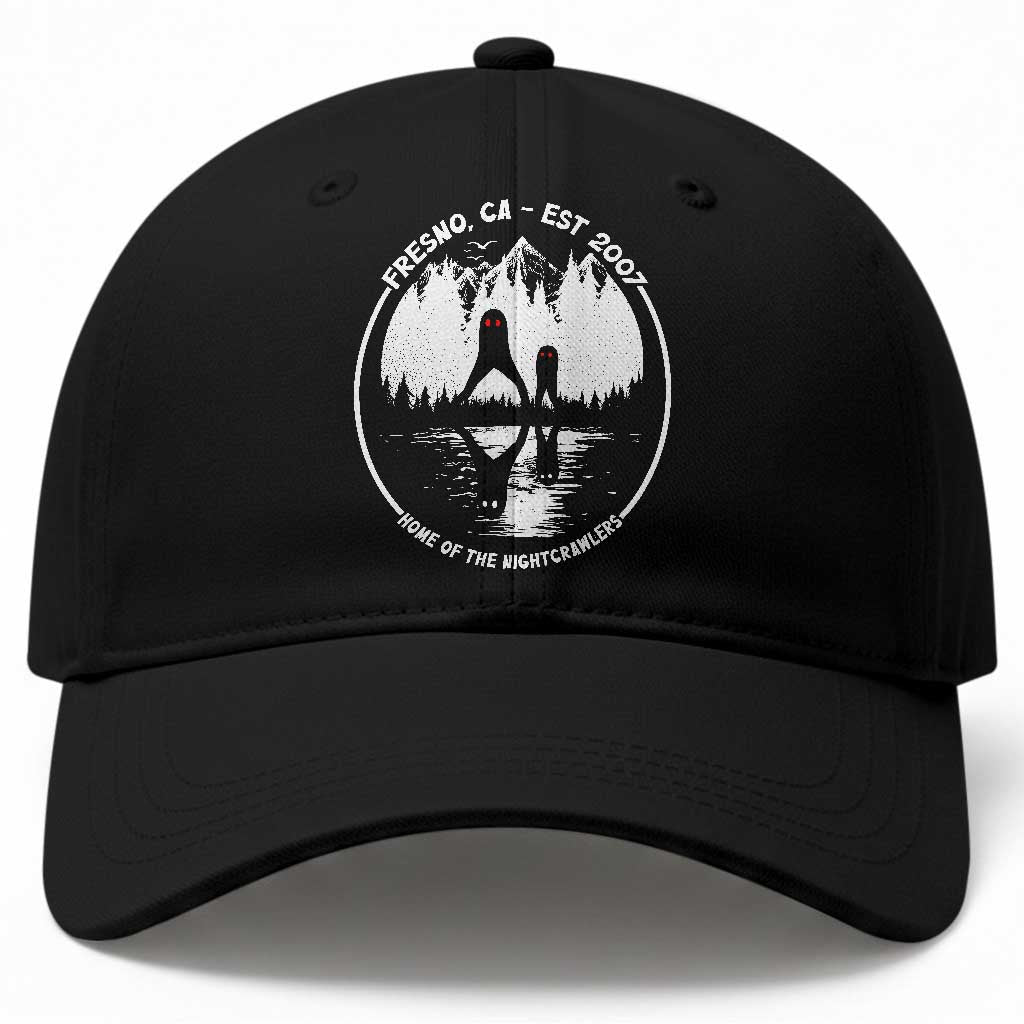 Home Of The Fresno Nightcrawlers Baseball Cap California Cryptid Hunter
