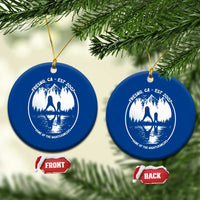 Home Of The Fresno Nightcrawlers Ceramic Ornament California Cryptid Hunter - Wonder Print Shop