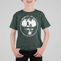 Home Of The Fresno Nightcrawlers T Shirt For Kid California Cryptid Hunter - Wonder Print Shop