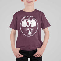 Home Of The Fresno Nightcrawlers T Shirt For Kid California Cryptid Hunter - Wonder Print Shop