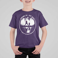 Home Of The Fresno Nightcrawlers T Shirt For Kid California Cryptid Hunter - Wonder Print Shop