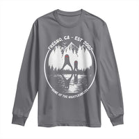 Home Of The Fresno Nightcrawlers Long Sleeve Shirt California Cryptid Hunter - Wonder Print Shop
