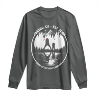 Home Of The Fresno Nightcrawlers Long Sleeve Shirt California Cryptid Hunter - Wonder Print Shop