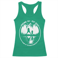 Home Of The Fresno Nightcrawlers Racerback Tank Top California Cryptid Hunter - Wonder Print Shop