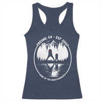 Home Of The Fresno Nightcrawlers Racerback Tank Top California Cryptid Hunter - Wonder Print Shop