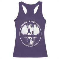 Home Of The Fresno Nightcrawlers Racerback Tank Top California Cryptid Hunter - Wonder Print Shop