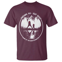 Home Of The Fresno Nightcrawlers T Shirt California Cryptid Hunter - Wonder Print Shop