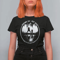 Home Of The Fresno Nightcrawlers T Shirt For Women California Cryptid Hunter - Wonder Print Shop