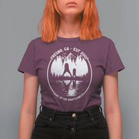 Home Of The Fresno Nightcrawlers T Shirt For Women California Cryptid Hunter - Wonder Print Shop