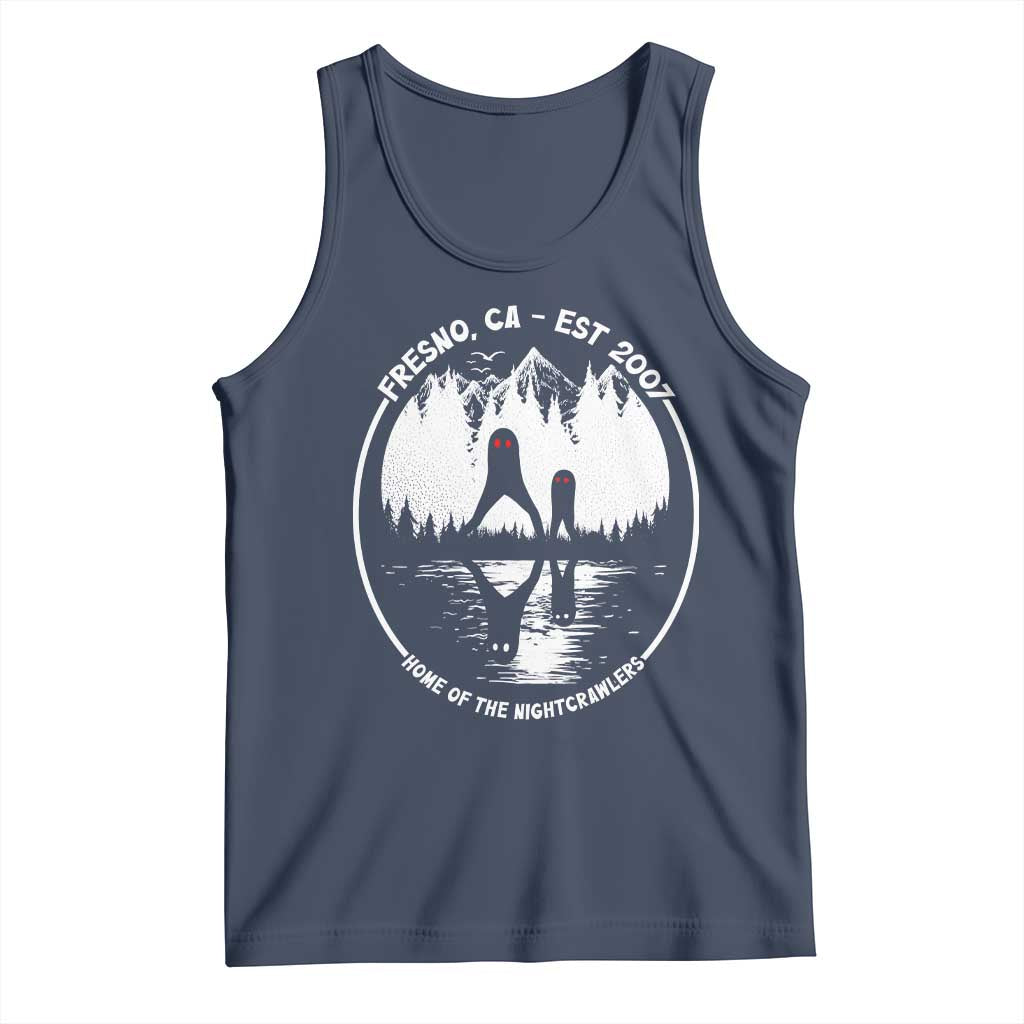 Home Of The Fresno Nightcrawlers Tank Top California Cryptid Hunter - Wonder Print Shop
