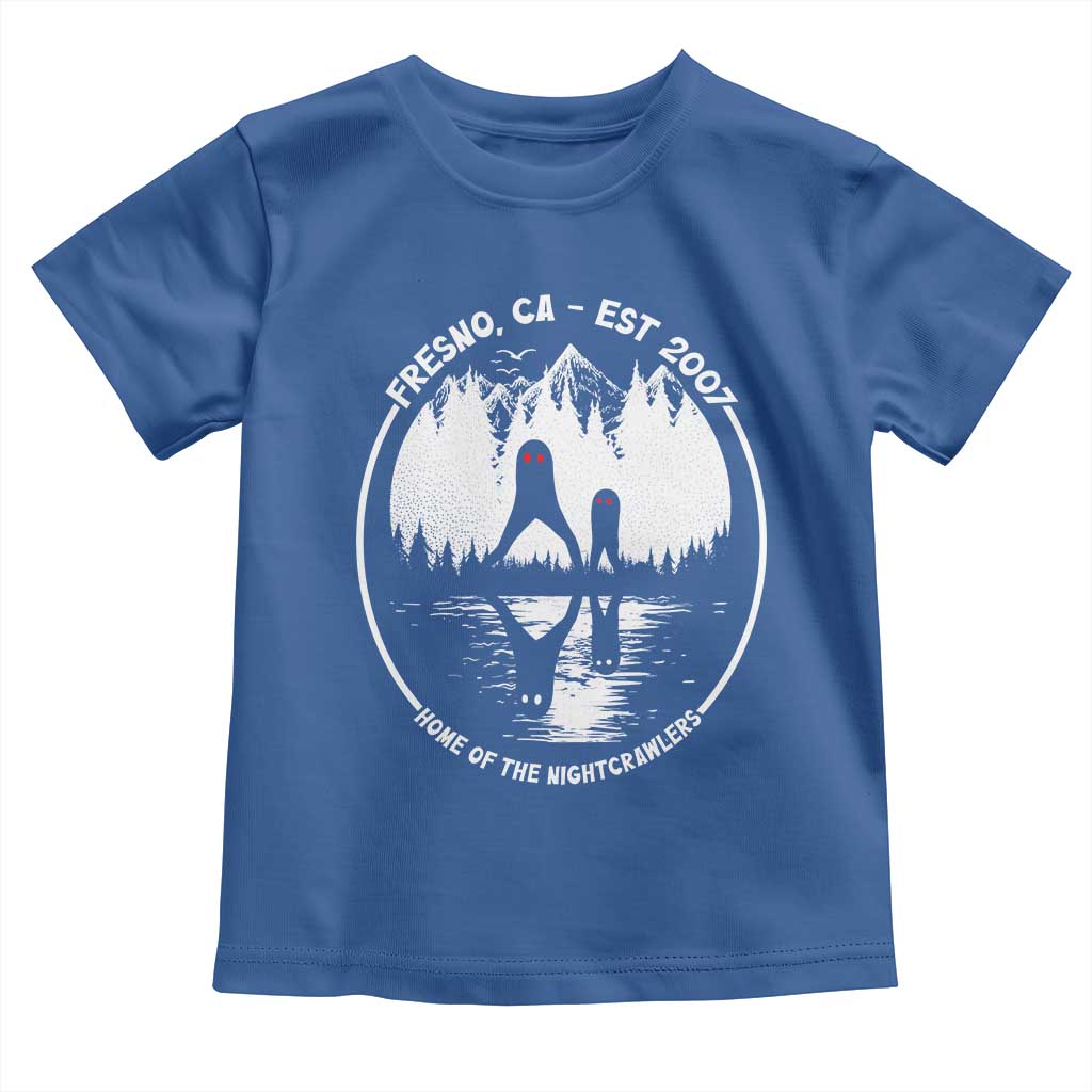 Home Of The Fresno Nightcrawlers Toddler T Shirt California Cryptid Hunter - Wonder Print Shop