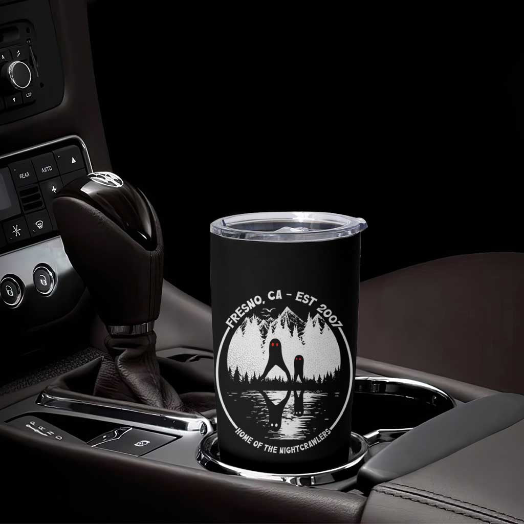 Home Of The Fresno Nightcrawlers Tumbler Cup California Cryptid Hunter - Wonder Print Shop