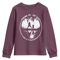 Home Of The Fresno Nightcrawlers Youth Sweatshirt California Cryptid Hunter - Wonder Print Shop