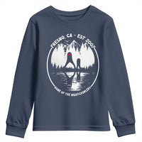 Home Of The Fresno Nightcrawlers Youth Sweatshirt California Cryptid Hunter - Wonder Print Shop