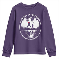 Home Of The Fresno Nightcrawlers Youth Sweatshirt California Cryptid Hunter - Wonder Print Shop