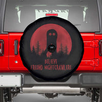 Believe In Fresno Nightcrawlers Spare Tire Cover California Cryptid Hunter Gift - Wonder Print Shop