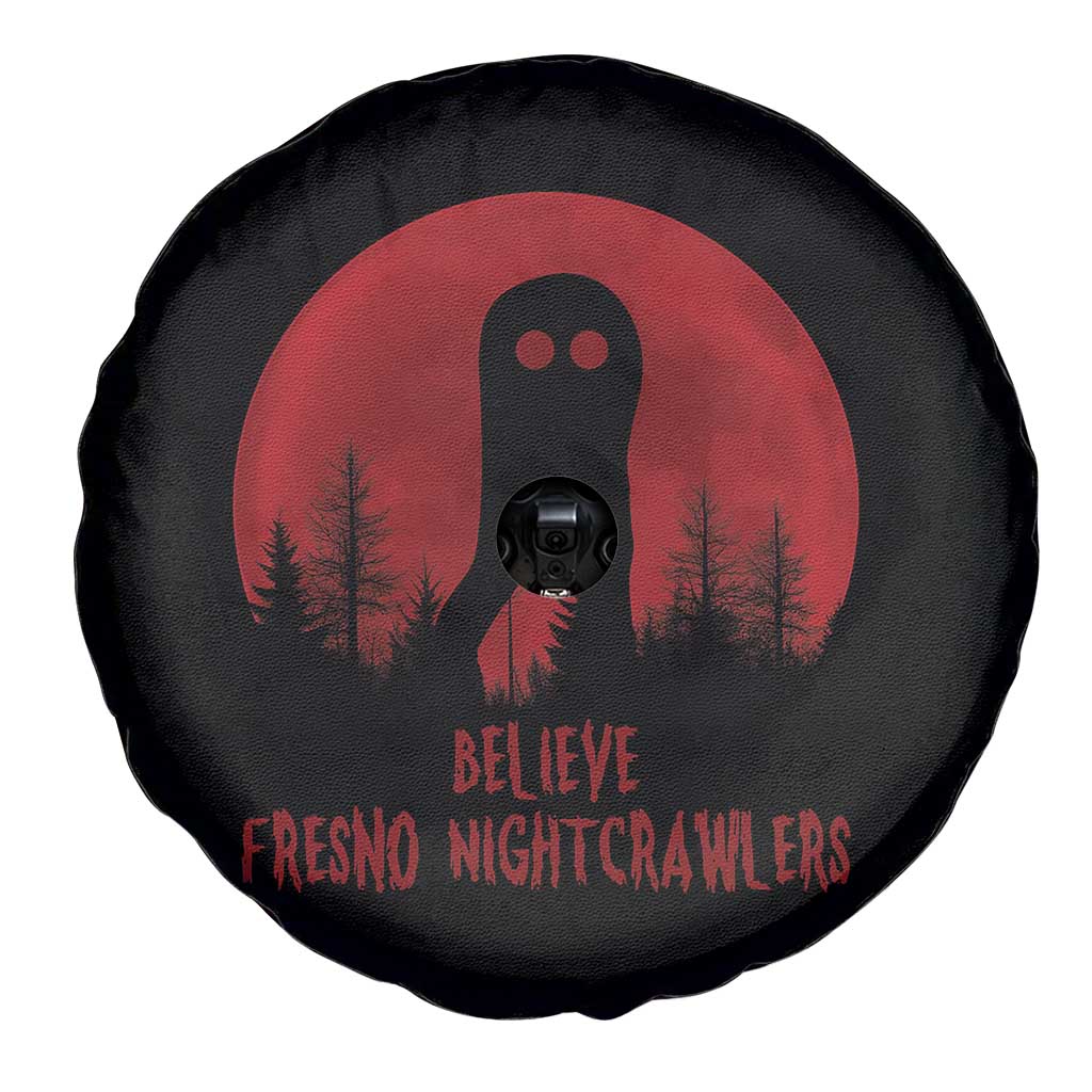 Believe In Fresno Nightcrawlers Spare Tire Cover California Cryptid Hunter Gift - Wonder Print Shop