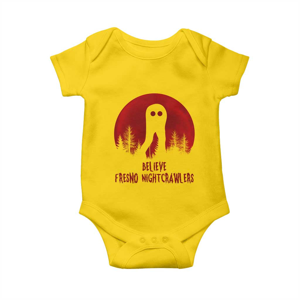 Believe In Fresno Nightcrawlers Baby Onesie California Cryptid Hunter Gift - Wonder Print Shop