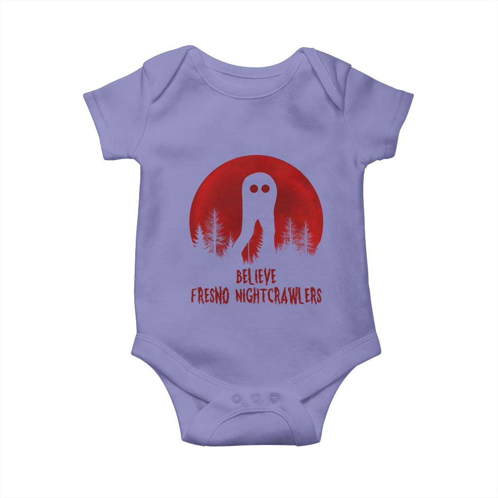 Believe In Fresno Nightcrawlers Baby Onesie California Cryptid Hunter Gift - Wonder Print Shop