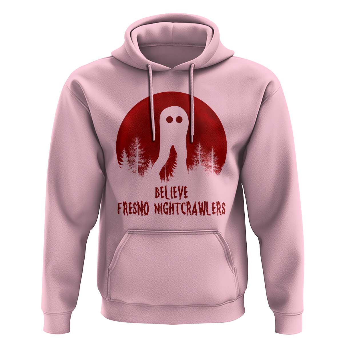 Believe In Fresno Nightcrawlers Hoodie California Cryptid Hunter Gift - Wonder Print Shop