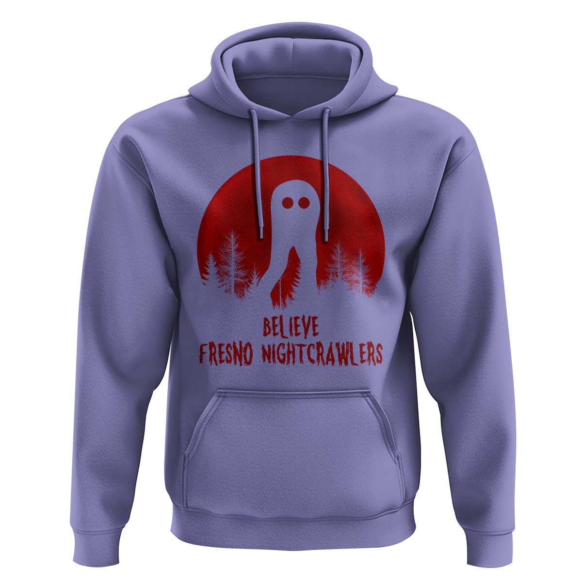 Believe In Fresno Nightcrawlers Hoodie California Cryptid Hunter Gift - Wonder Print Shop