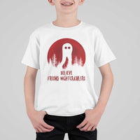 Believe In Fresno Nightcrawlers T Shirt For Kid California Cryptid Hunter Gift - Wonder Print Shop