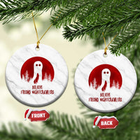 Believe In Fresno Nightcrawlers Ceramic Ornament California Cryptid Hunter Gift - Wonder Print Shop