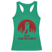 Believe In Fresno Nightcrawlers Racerback Tank Top California Cryptid Hunter Gift - Wonder Print Shop