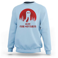 Believe In Fresno Nightcrawlers Sweatshirt California Cryptid Hunter Gift - Wonder Print Shop