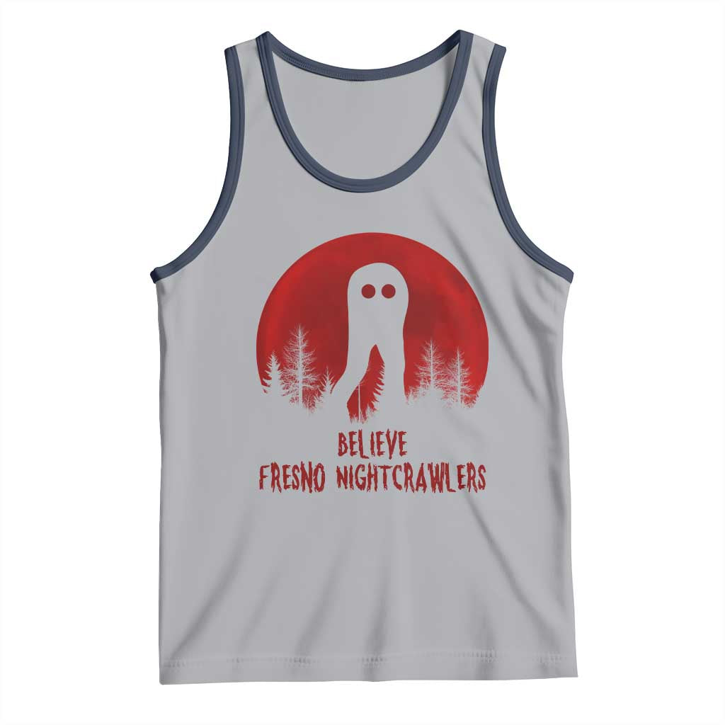 Believe In Fresno Nightcrawlers Tank Top California Cryptid Hunter Gift - Wonder Print Shop
